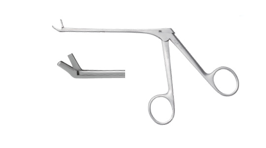E414鼻咬骨鉗（上彎30度，前開中空）